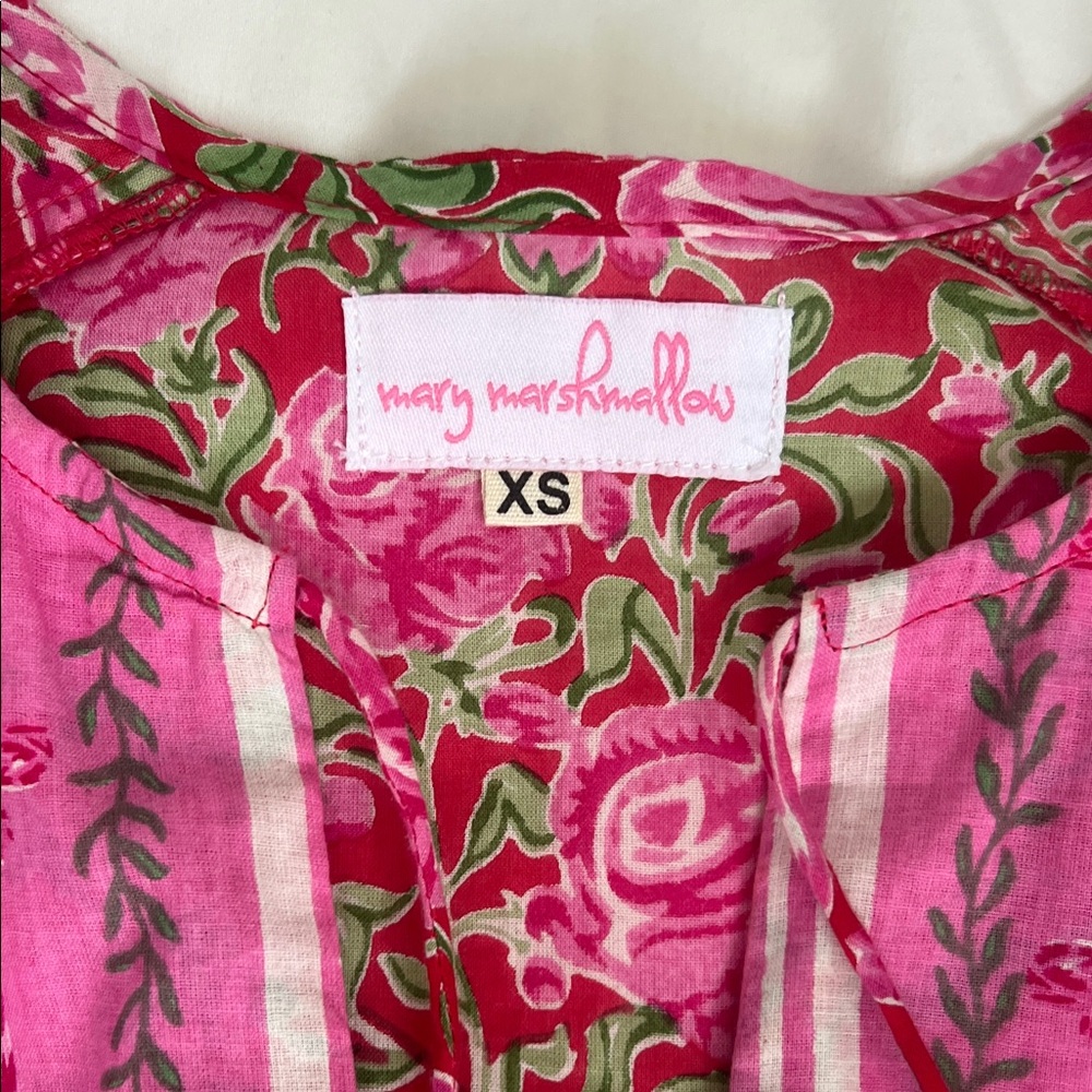 Pink Mary Marshmallow XS tunic caftan Dress STUNNING! - Picture 2 of 10